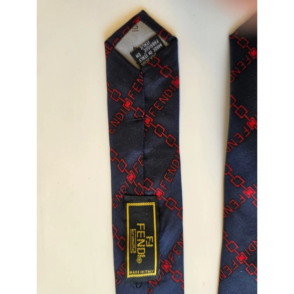 Fendi monogram silk